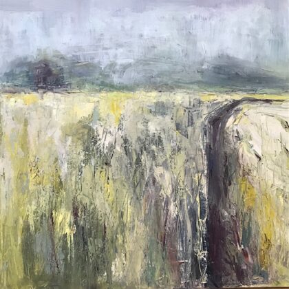 Morning Mist, oil on canvas, 51  x 51cm